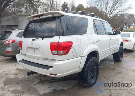 2007 Toyota Sequoia Limited V8 from USA, damaged, VIN 5TDBT48A07S288341